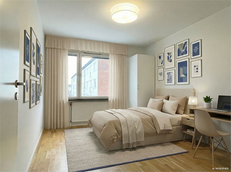 Lägenhet 4 rok på Idrottsgatan 60
