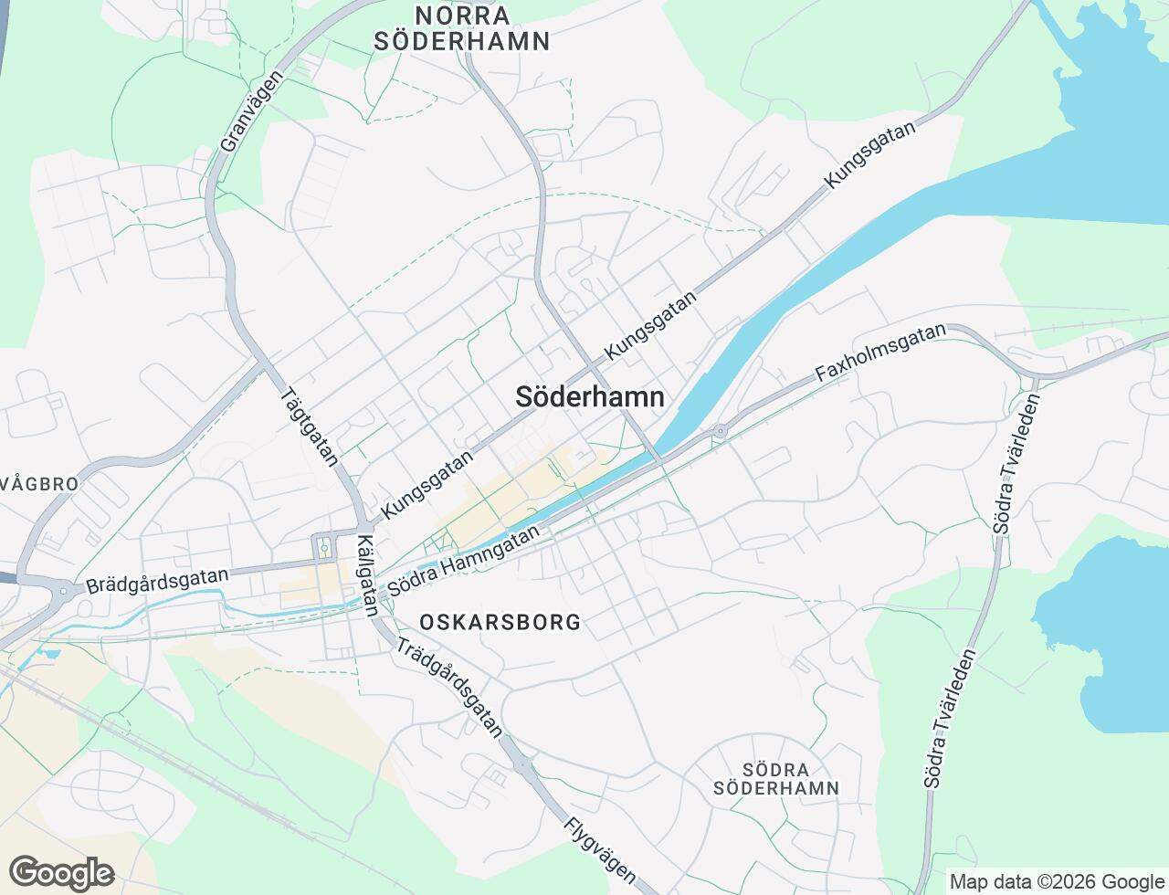 Karta över Humlegårdsgatan 1B i 30 Söderhamn