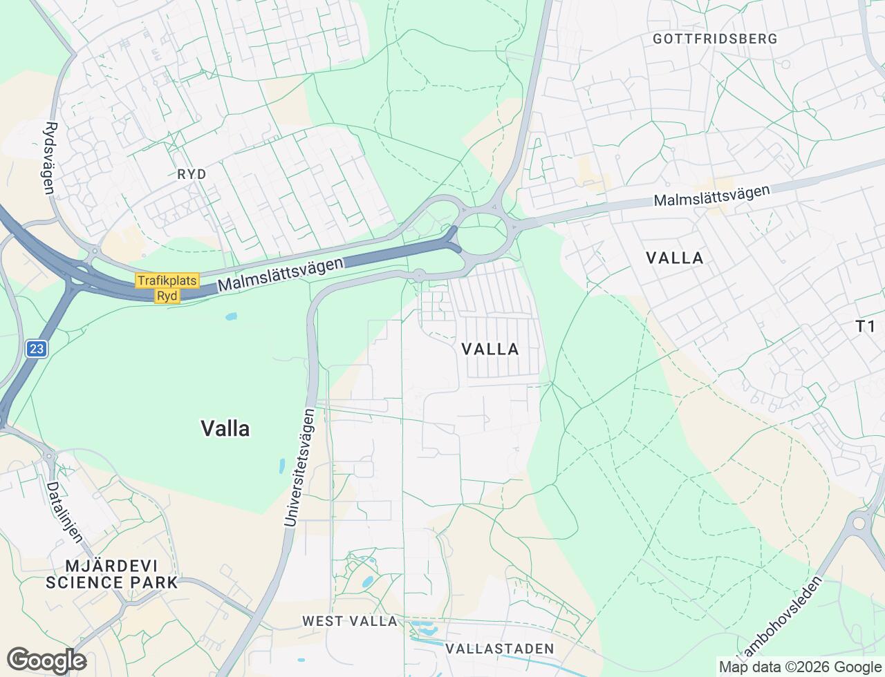 Karta över Studievägen 17B i 29 Linköping