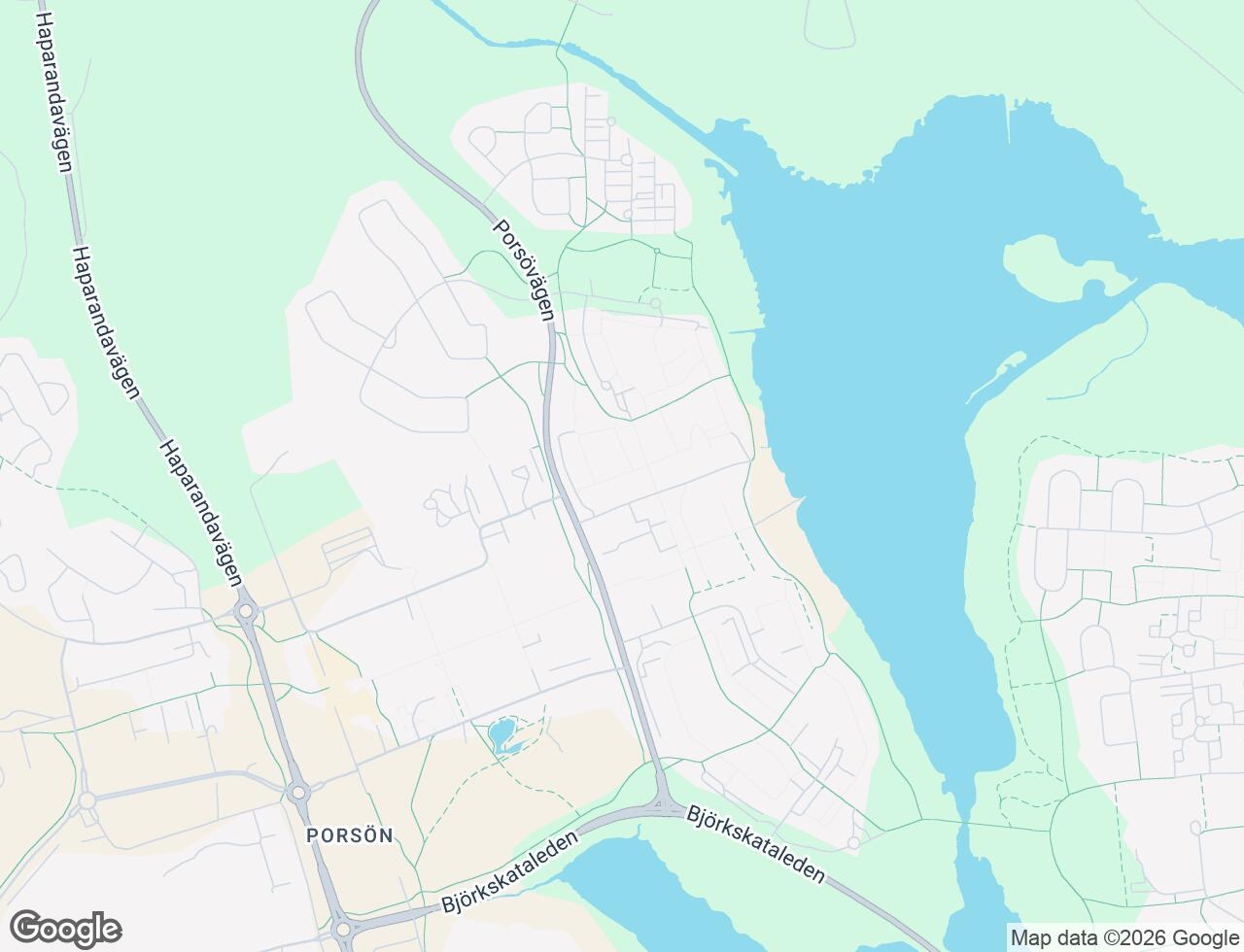 Karta över Docentvägen 213 i 52 Luleå