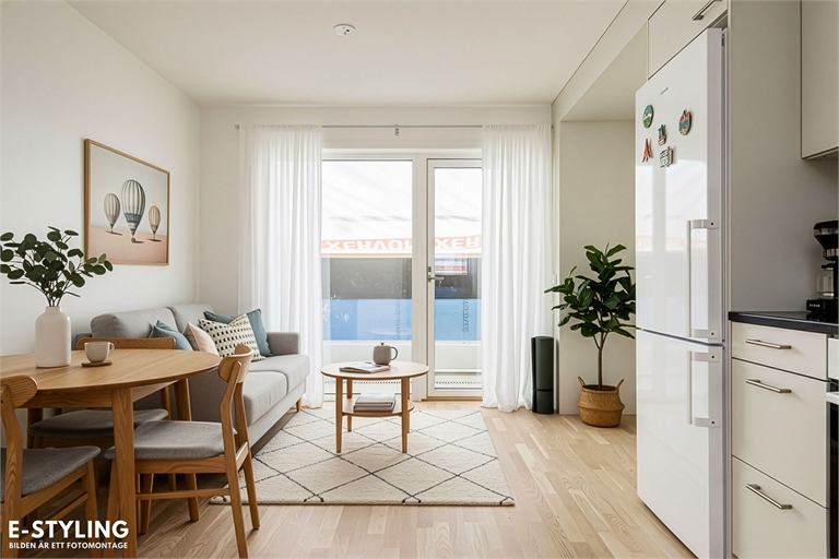 Lägenhet 1 rok på Ektorpsgatan 40
