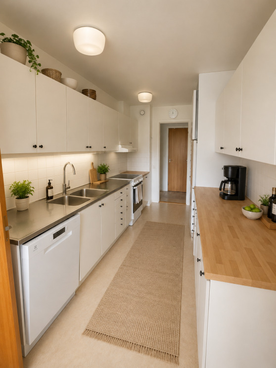 Lägenhet 4 rok på Vilbergsgatan 34