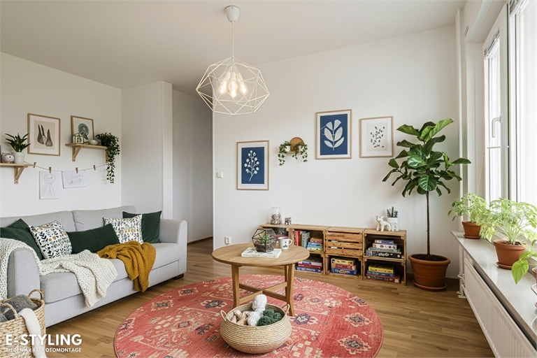 Lägenhet 2 rok på Hagebygatan 168