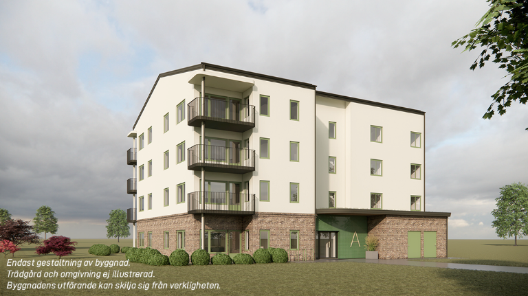 Lägenhet 4 rok på Dalsåkersgatan 3