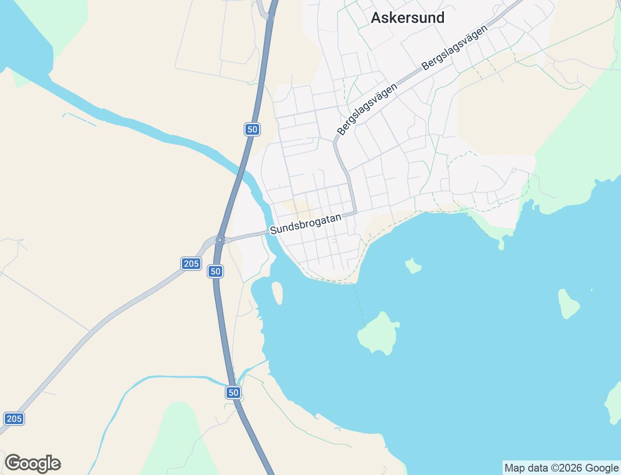 Karta över Norströmsgatan 9A i 30 Askersund