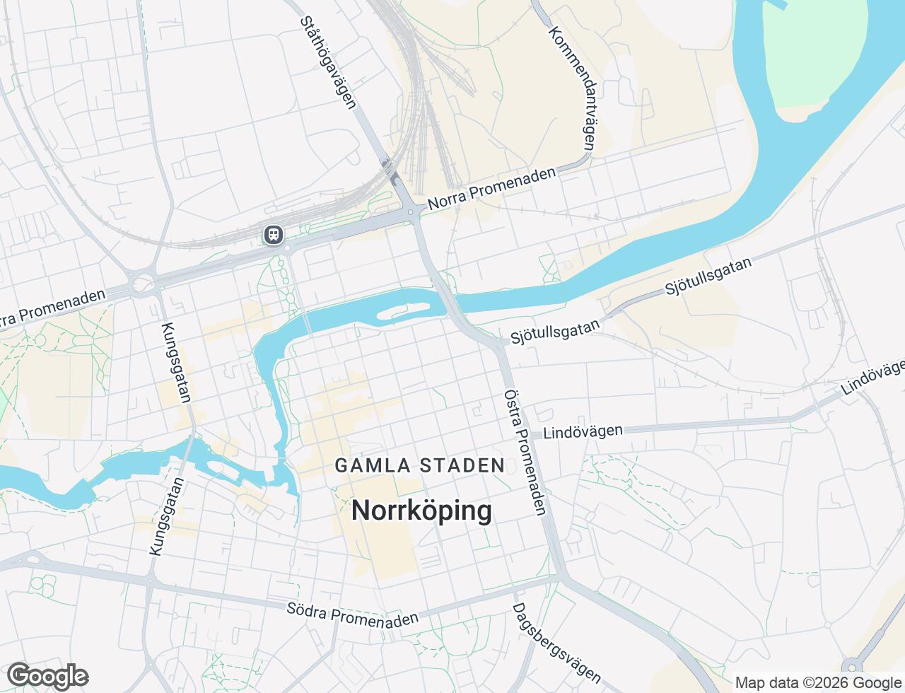 Karta över Skepparegatan 5 i 27 Norrköping