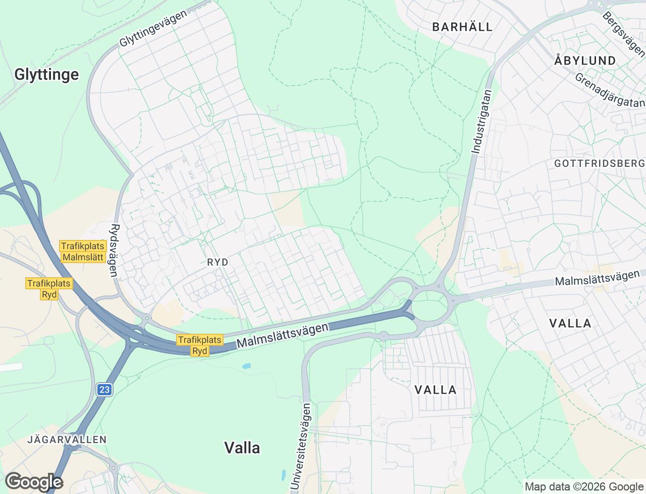 Karta över Rydsvägen 24C i 31 Linköping