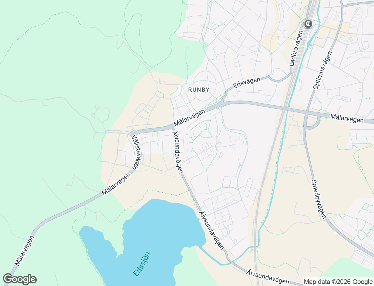 Karta över Prästgårdsallén 44D i 41 Upplands Väsby