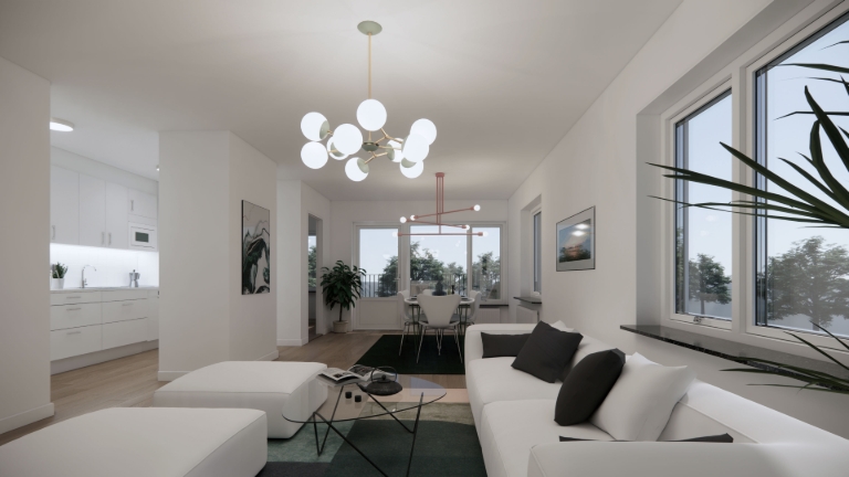 Lägenhet 4 rok på Dalsåkersgatan 3
