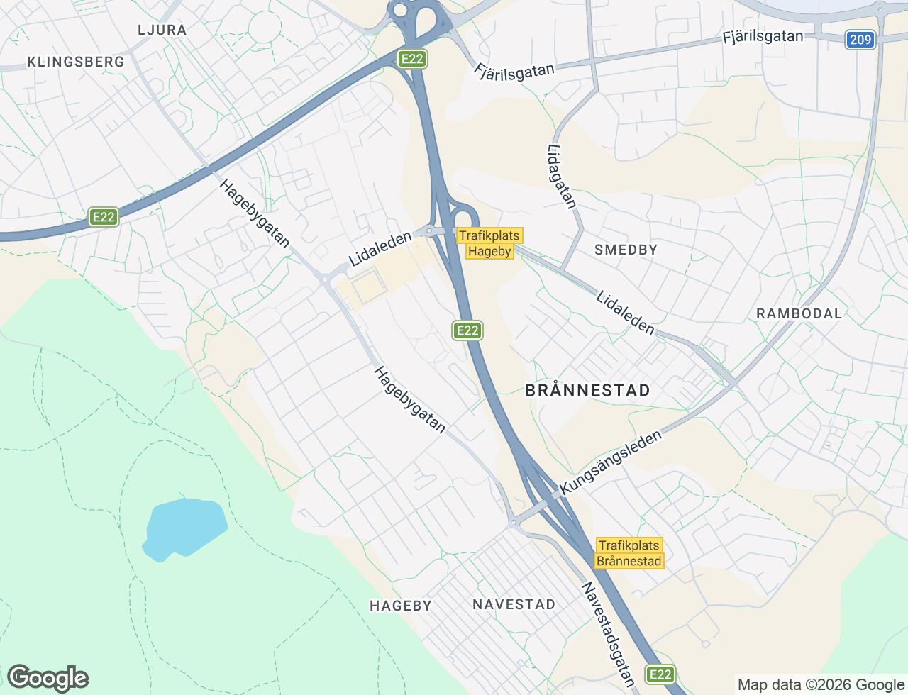 Karta över Timmermansgatan 110 i 59 Norrköping