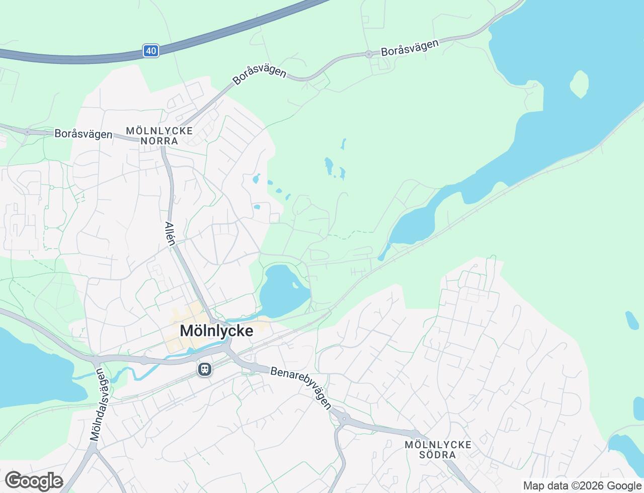 Karta över Disponentvägen 2 i 35 Mölnlycke