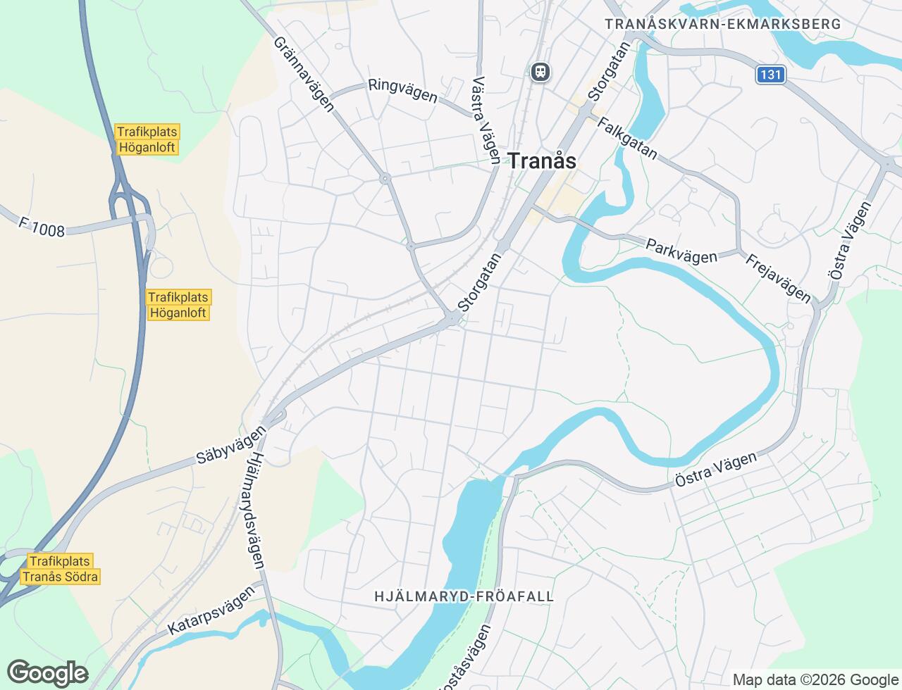 Karta över Sveagatan 4E i 39 Tranås