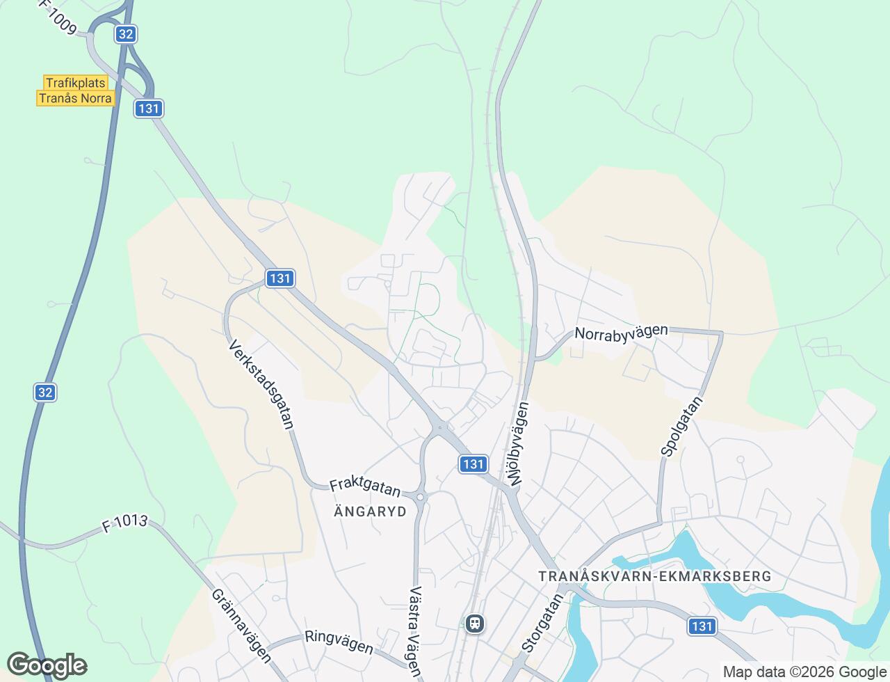 Karta över Beckhemsvägen 4C i 42 Tranås