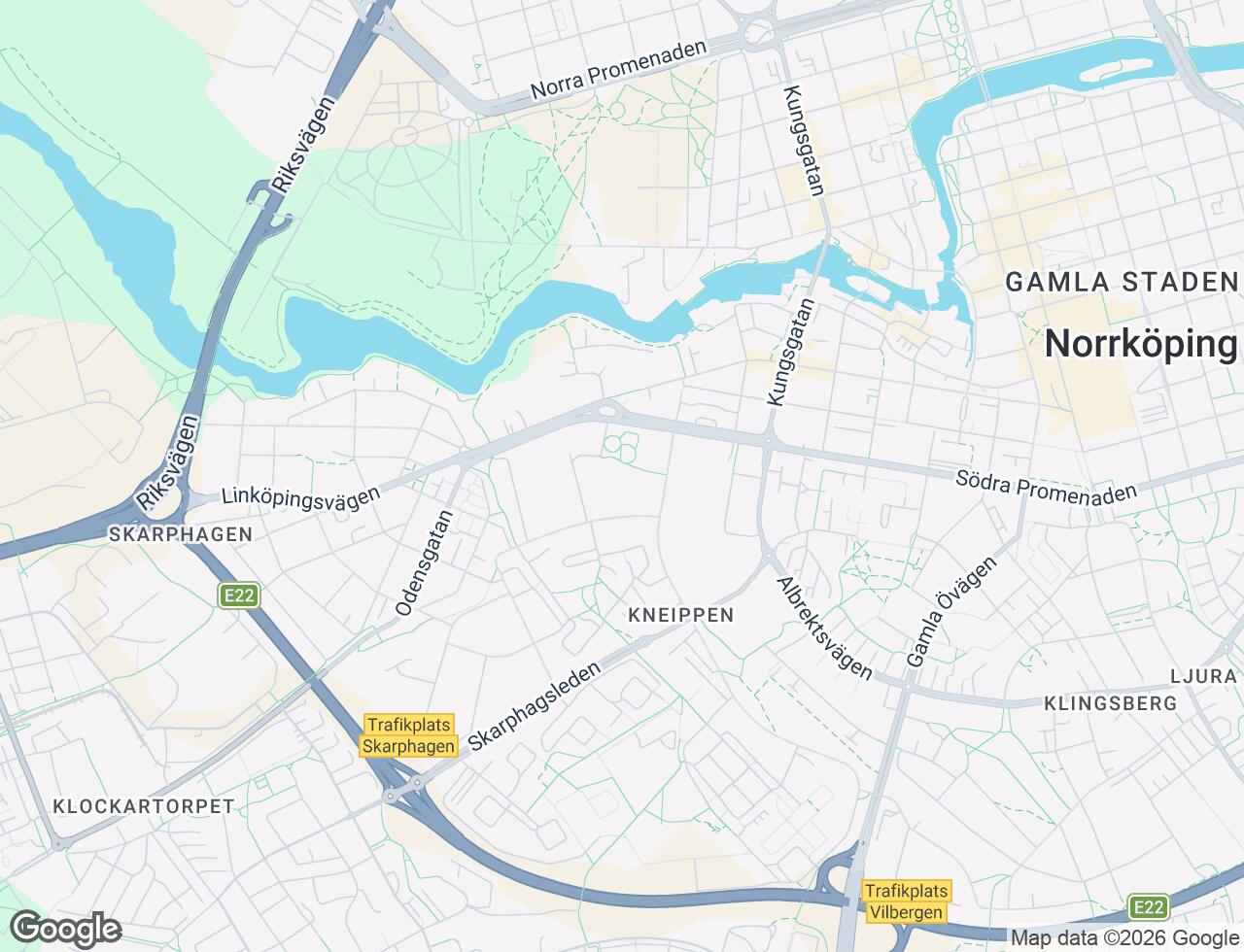 Karta över Lennings gata 2 i 37 Norrköping