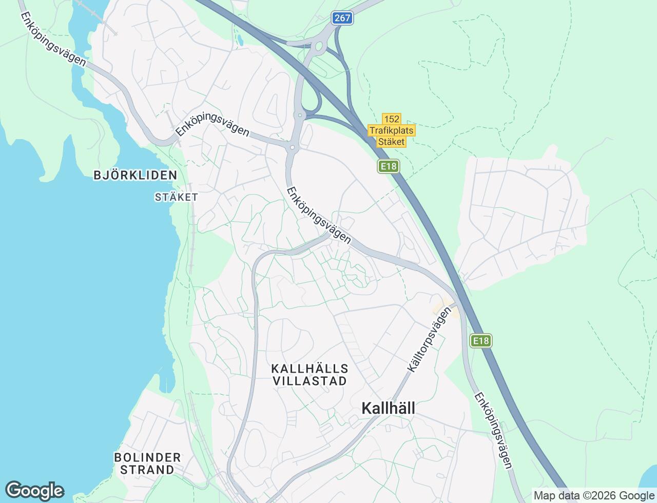 Karta över Cylindergränd 6E i 75 Järfälla