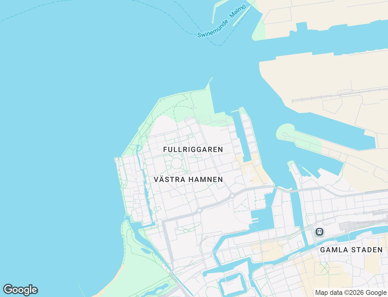 Karta över Fregattgatan 13 i 13 Malmö