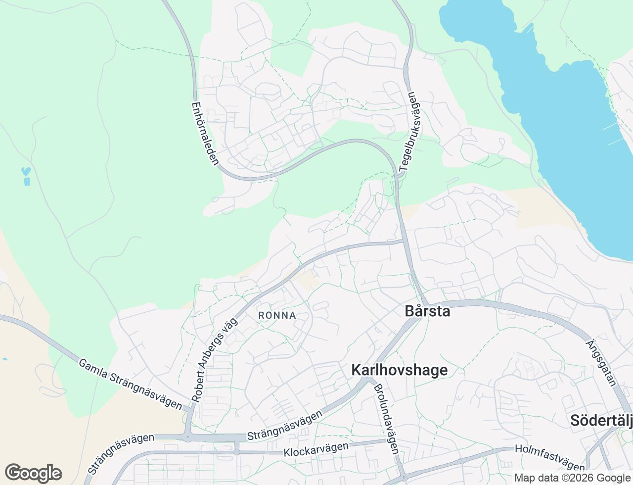 Karta över Vallvägen 11 i 53 Södertälje