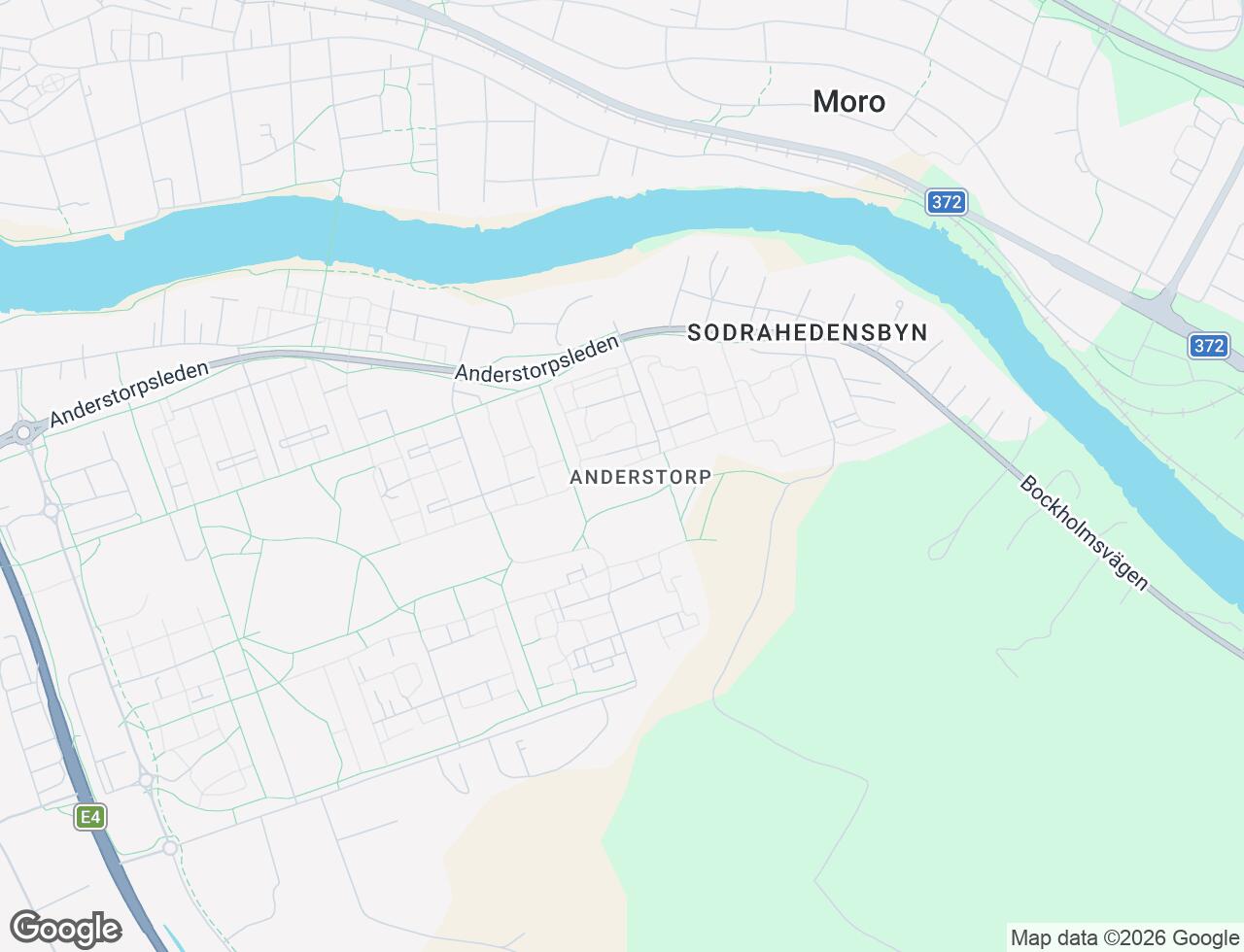 Karta över Hemmansgatan 306 i 56 Skellefteå