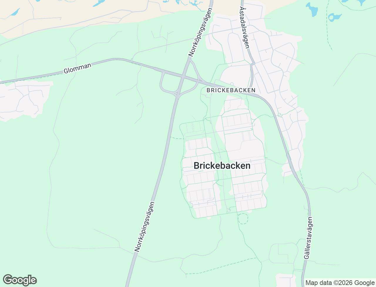 Karta över Björkrisvägen 2F i 34 Örebro