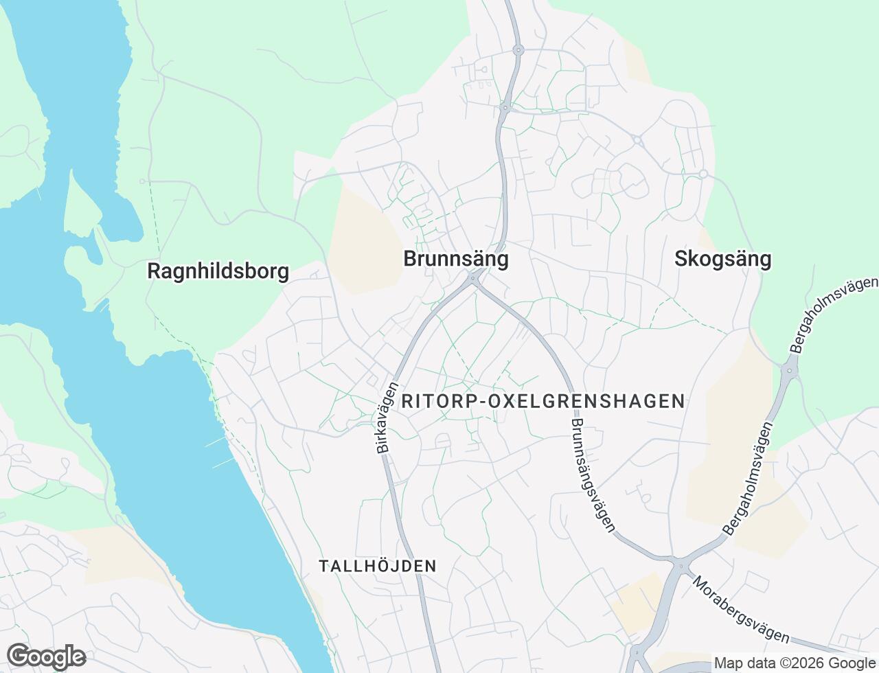 Karta över Okstigen 8 i 48 Södertälje