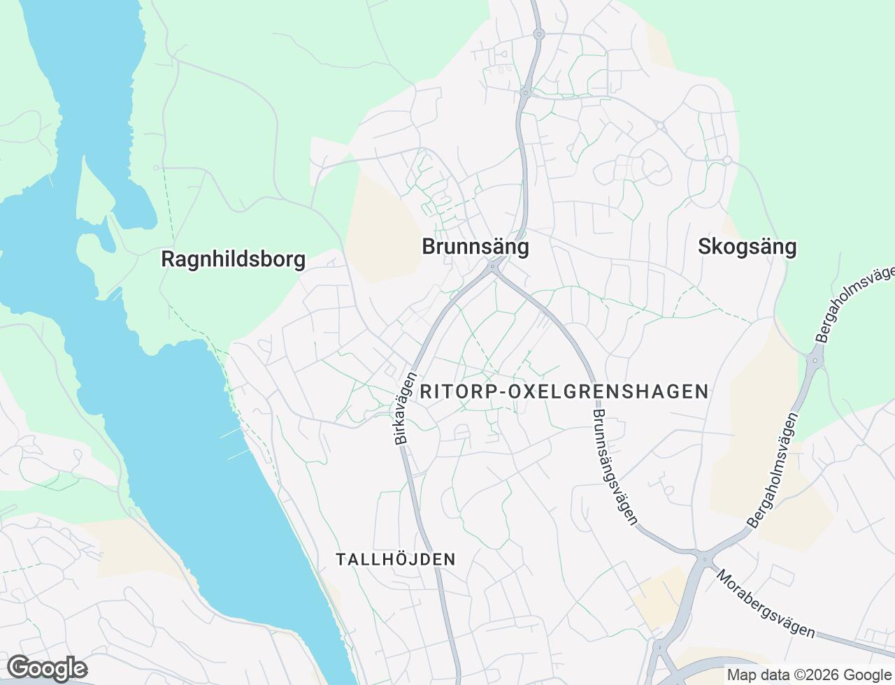 Karta över Okstigen 6 i 48 Södertälje