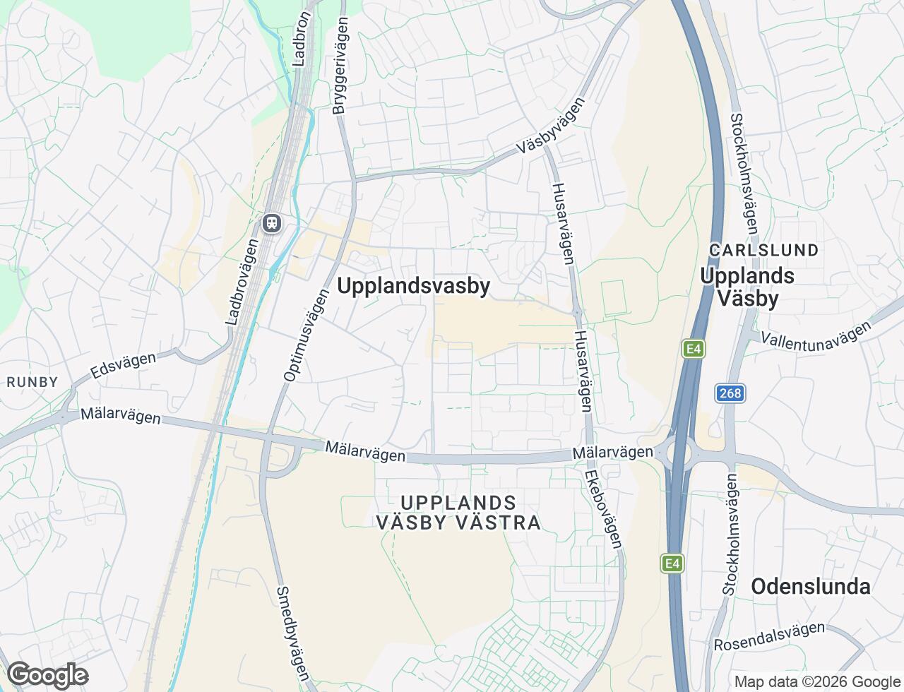 Karta över Himmelsgränd 6 i 33 Upplands Väsby