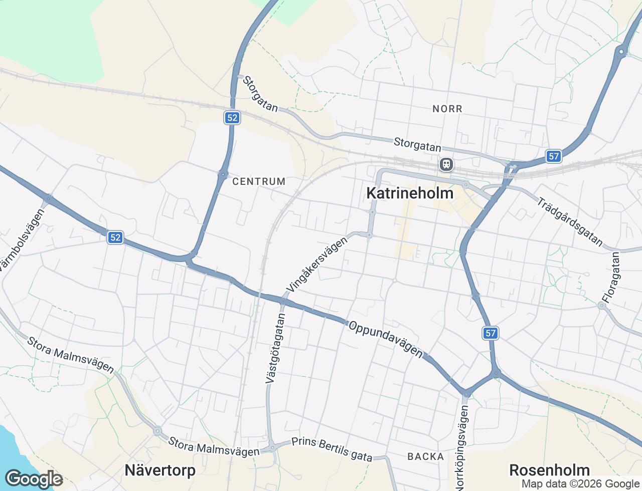 Karta över Vingåkersvägen 6C i 36 Katrineholm