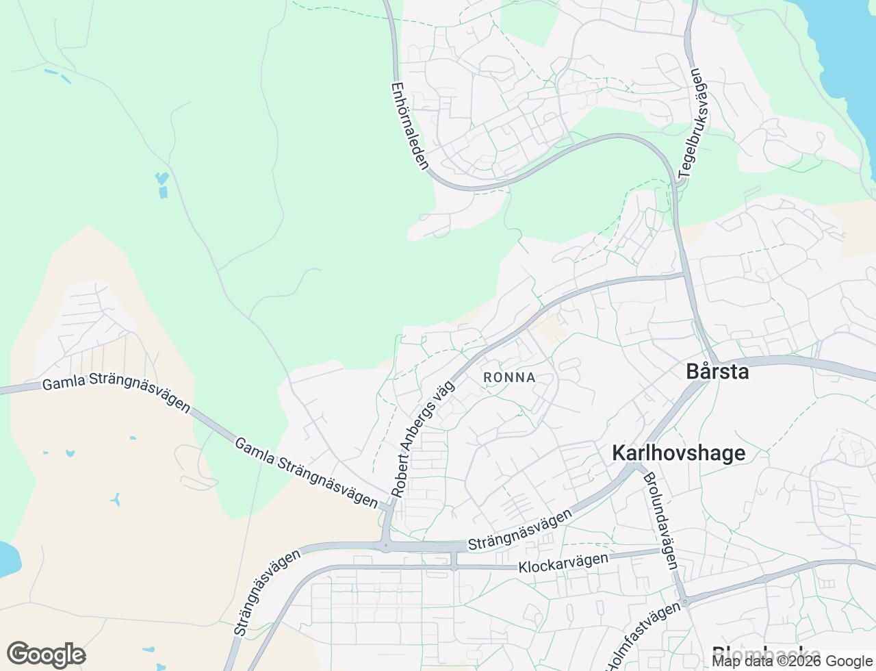 Karta över Klövjevägen 11 i 54 Södertälje