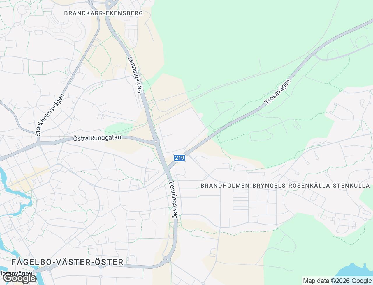 Karta över Jupitervägen 23 i 60 Nyköping