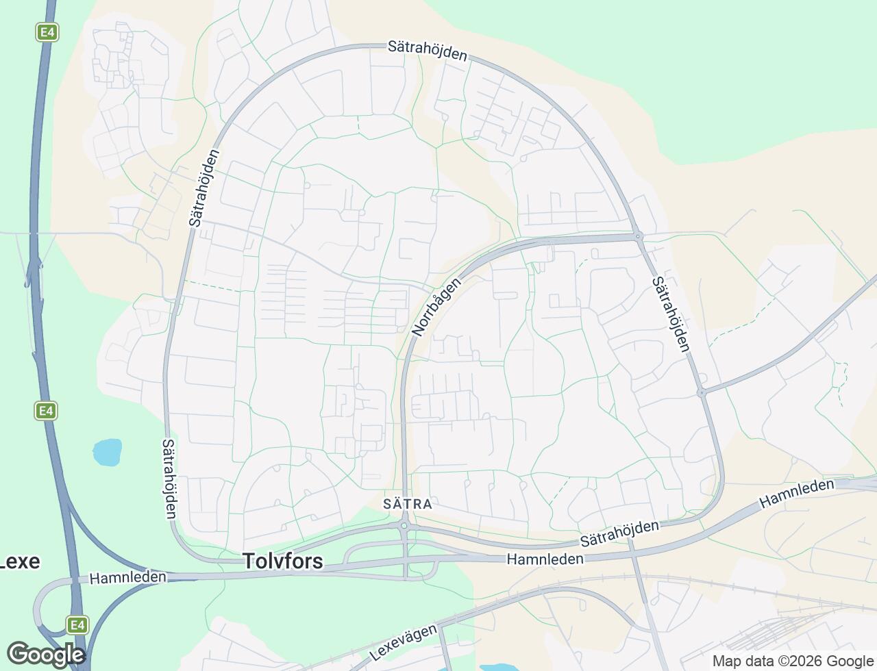 Karta över Norrbågen 22 i 31 Gävle