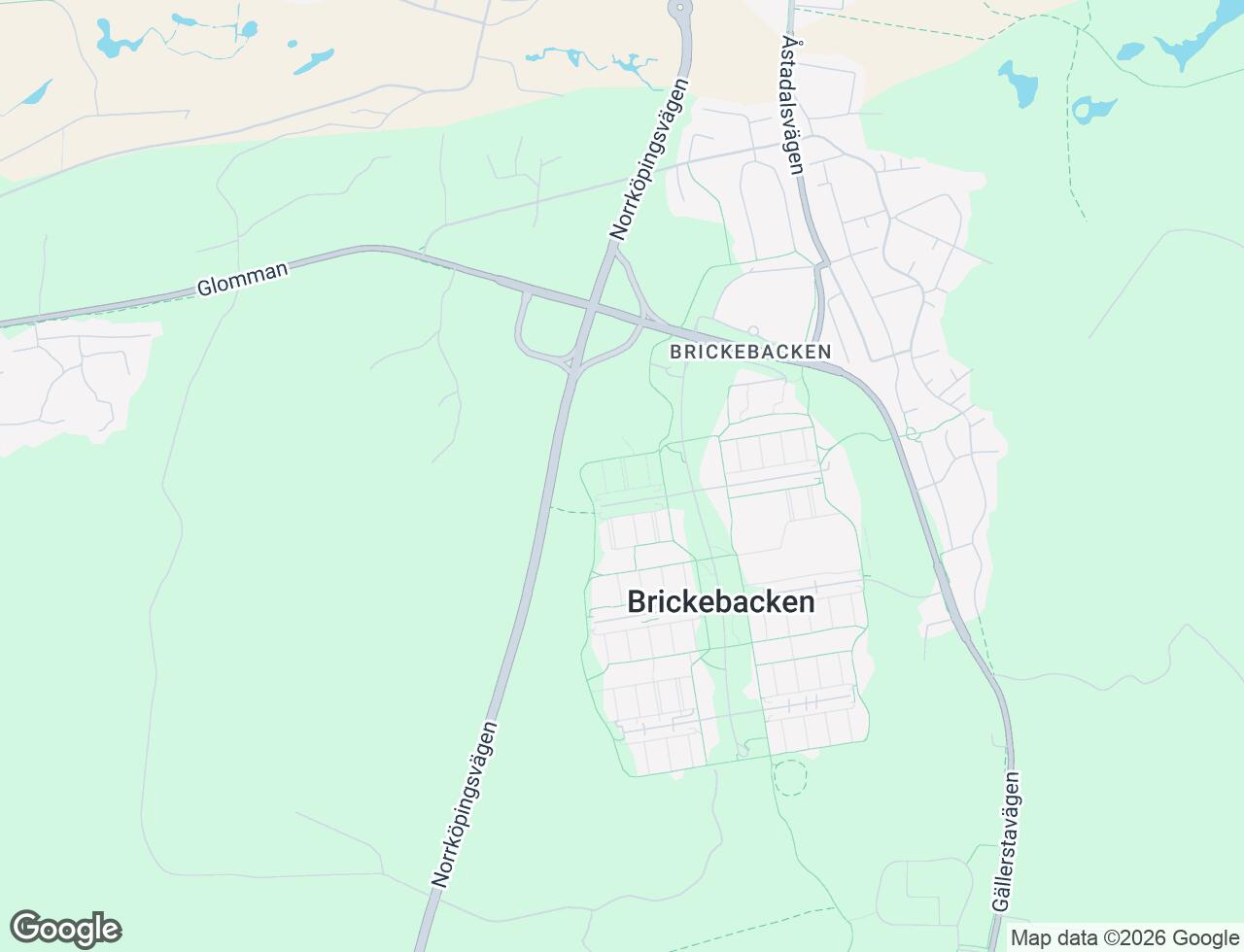 Karta över Björkrisvägen 5G i 34 Örebro