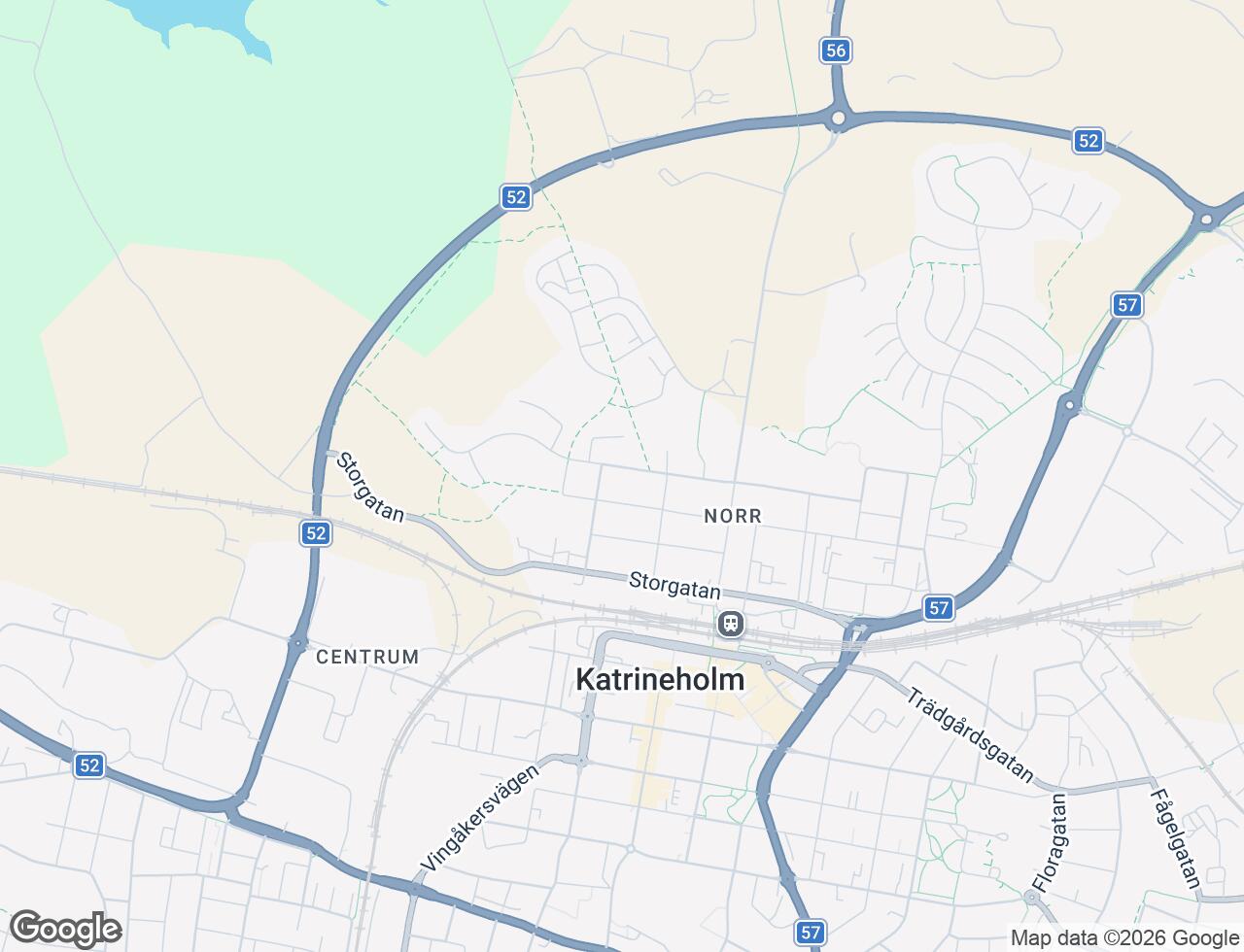 Karta över Stensättersgatan 14A i 46 Katrineholm