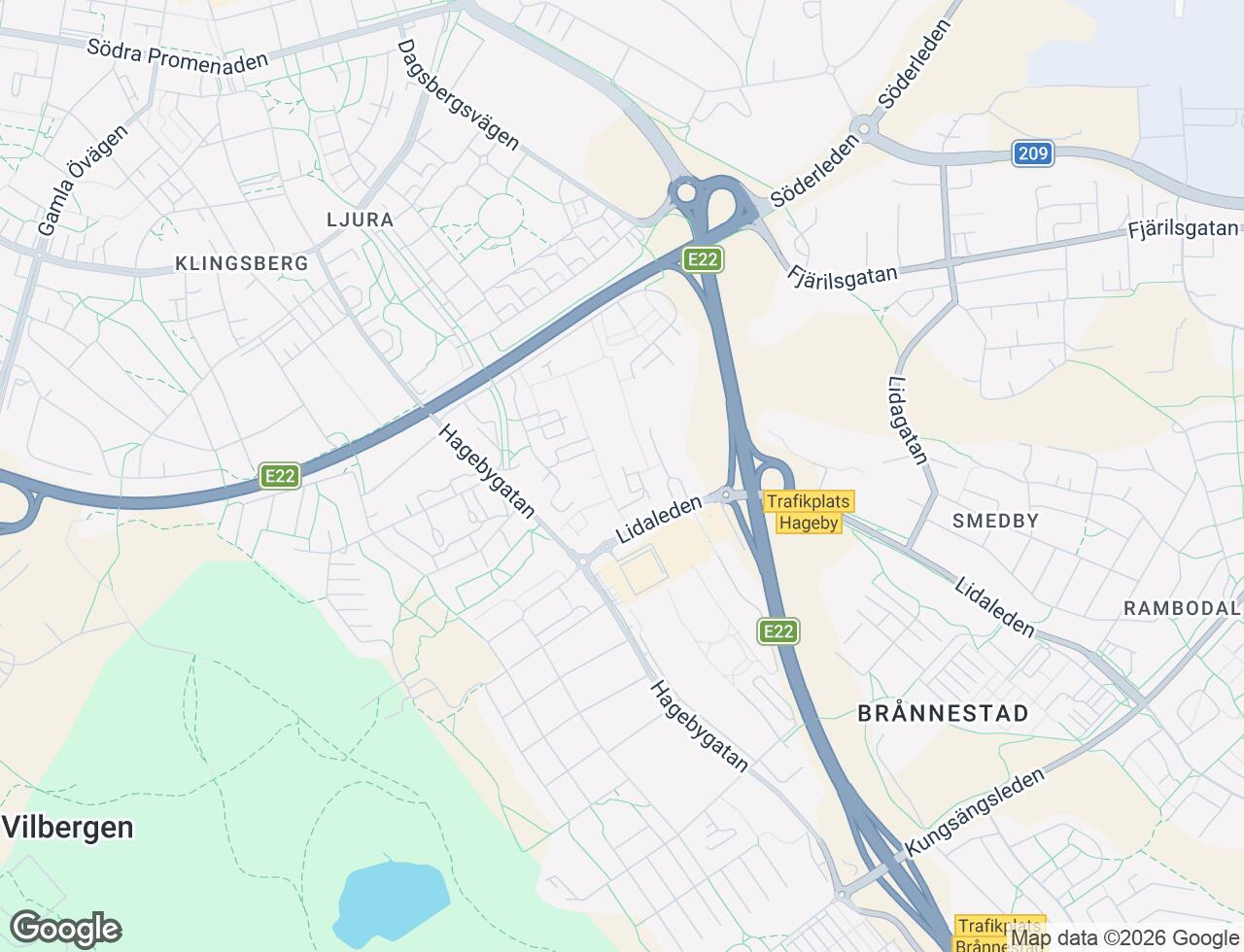 Karta över Timmermansgatan 20 i 59 Norrköping