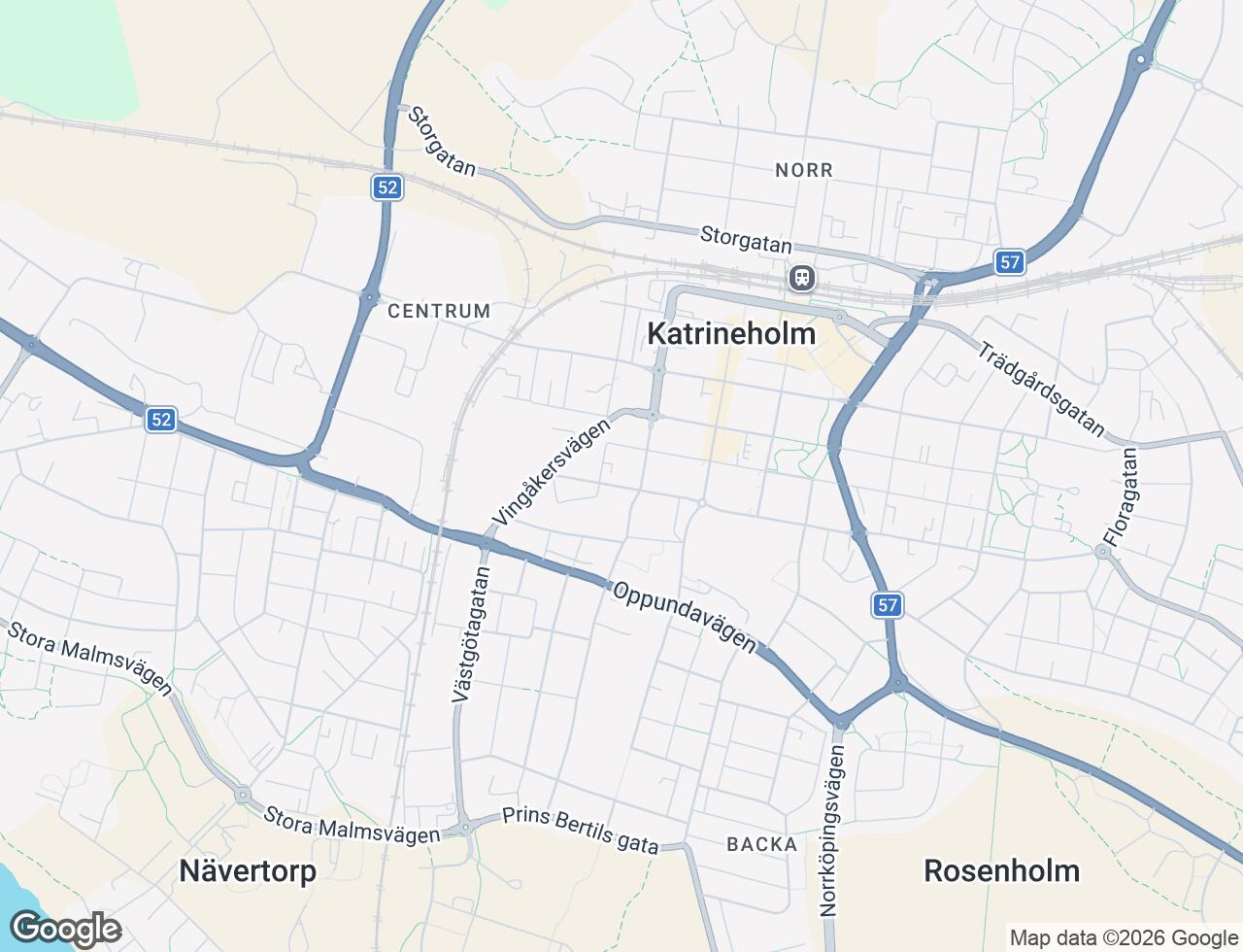 Karta över Linnévägen 7B i 36 Katrineholm