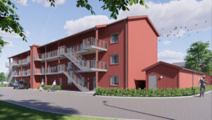 Lägenhet 2 rok på Svanvägen 12A