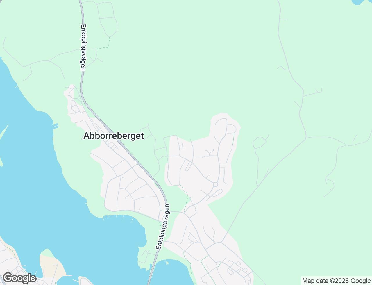 Karta över Åkerbärsvägen 8B i 52 Strängnäs