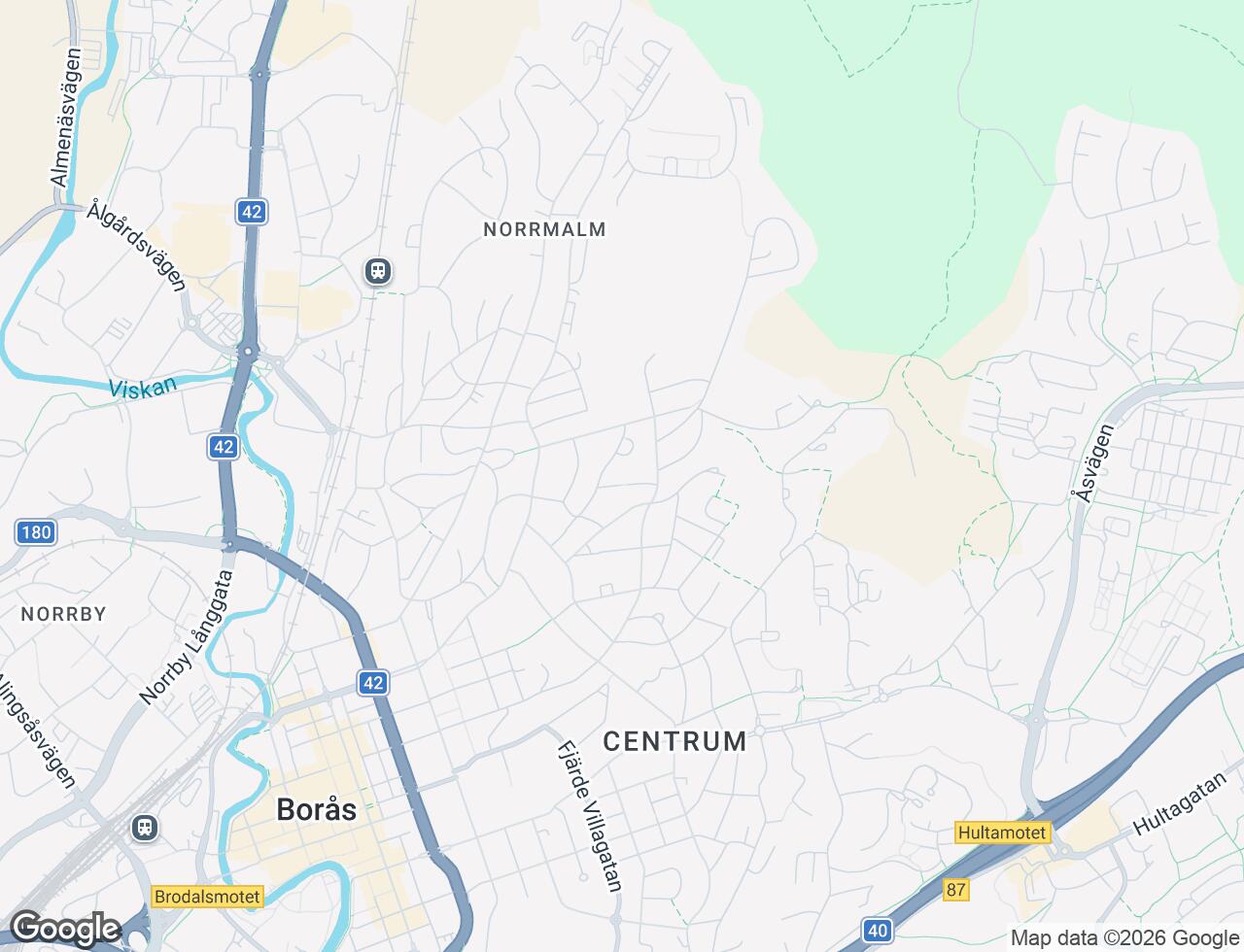 Karta över Stigaregränd 3 i 57 Borås