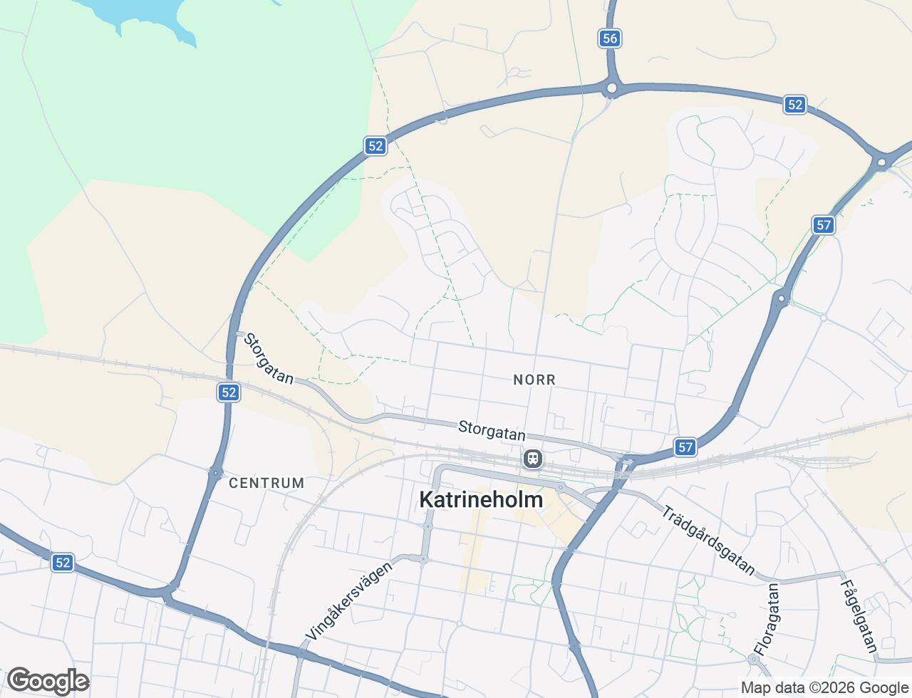 Karta över Stensättersgatan 18A i 46 Katrineholm
