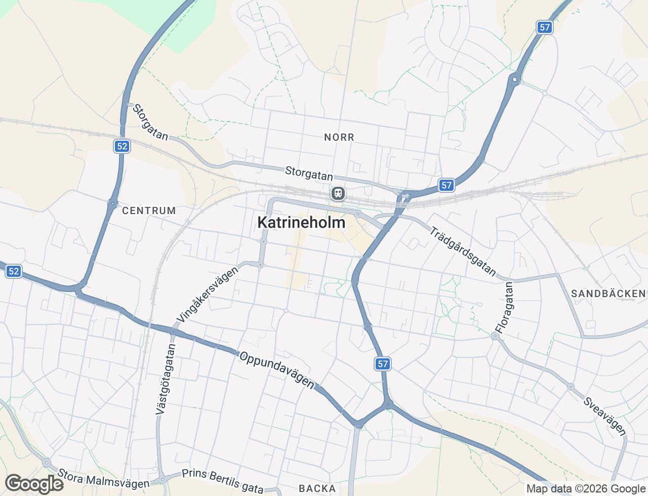 Karta över Fredsgatan 17C i 30 Katrineholm