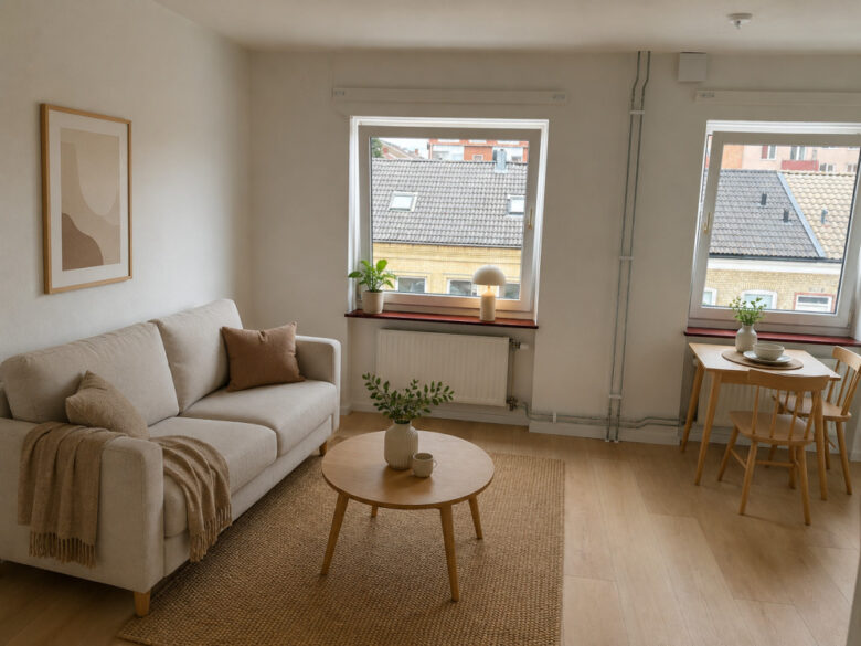 Lägenhet 1 rok på Hantverkargatan 30A