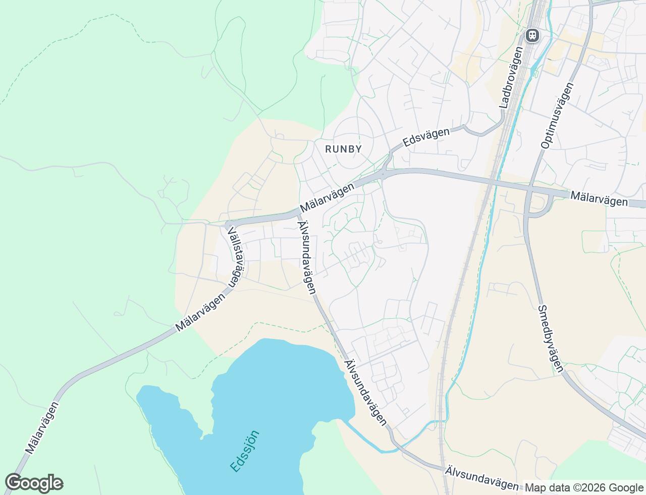 Karta över Prästgårdsallén 43B i 41 Upplands Väsby