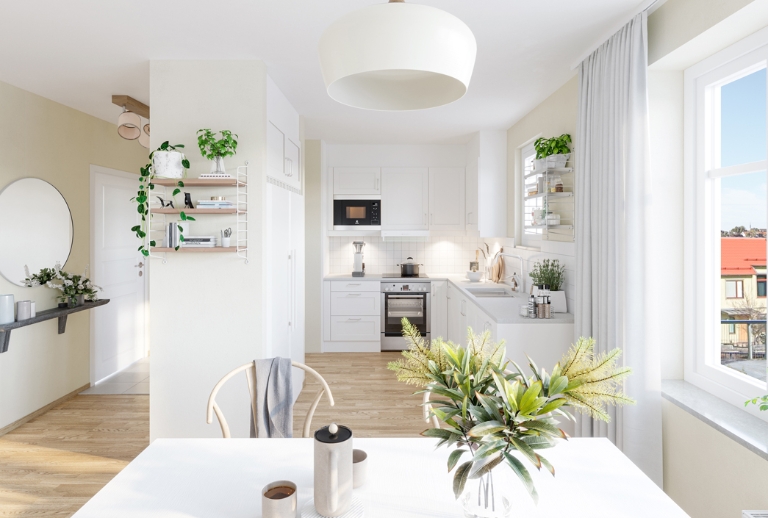 Lägenhet 4 rok på Älvsundavägen 2