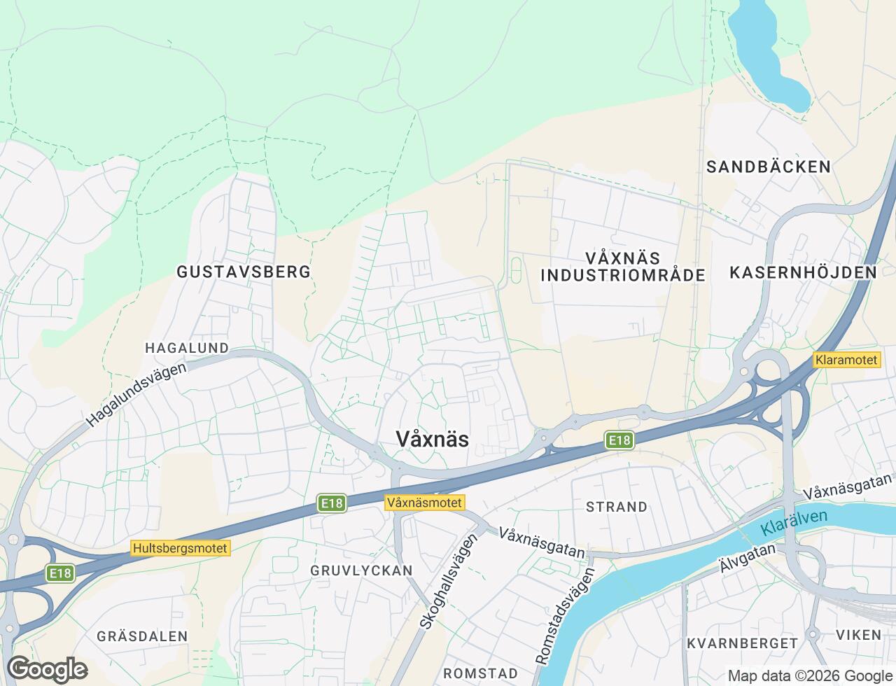 Karta över Portgatan 1 i 47 Karlstad