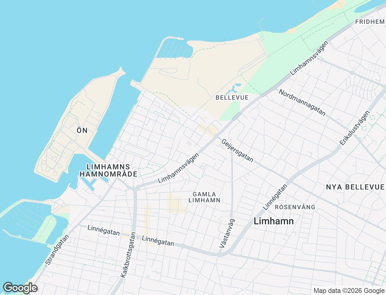 Karta över Kolsyregatan 21 i 48 Limhamn