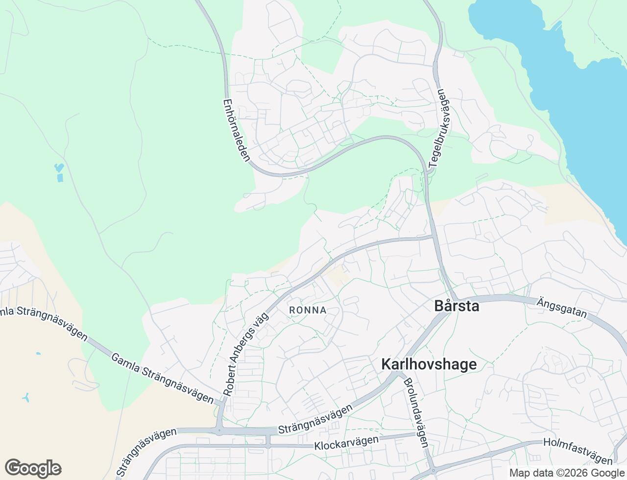 Karta över Svedjevägen 17 i 54 Södertälje