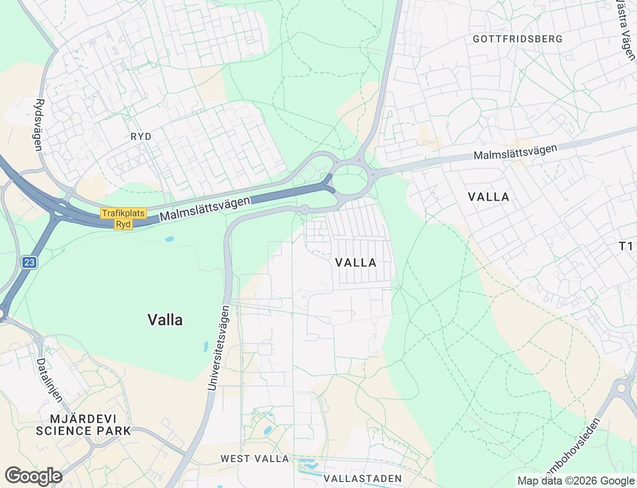 Karta över Studievägen 13 i 29 Linköping