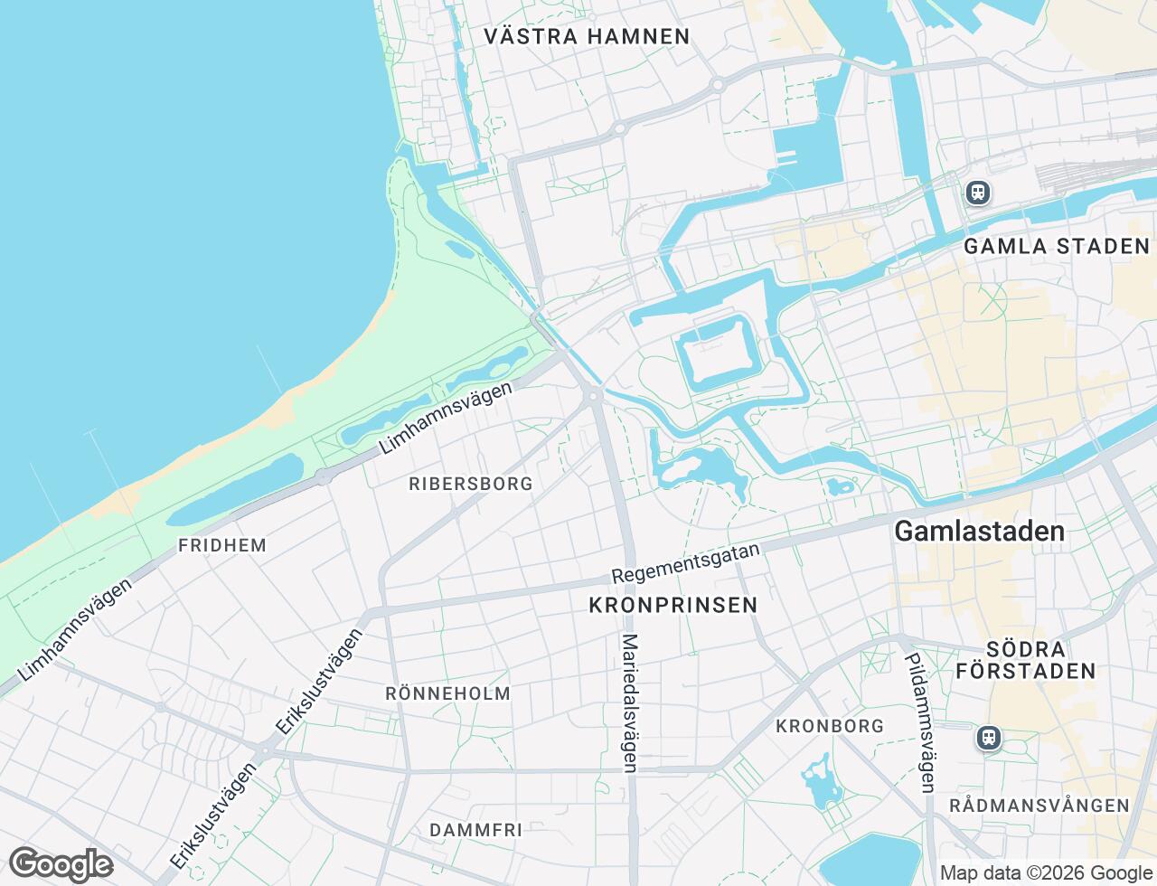Karta över Kilian Zollsgatan 3C i 56 Malmö