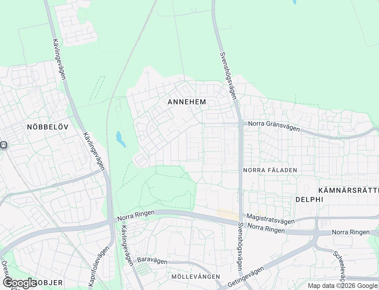 Karta över Kulgränden 9A i 49 Lund