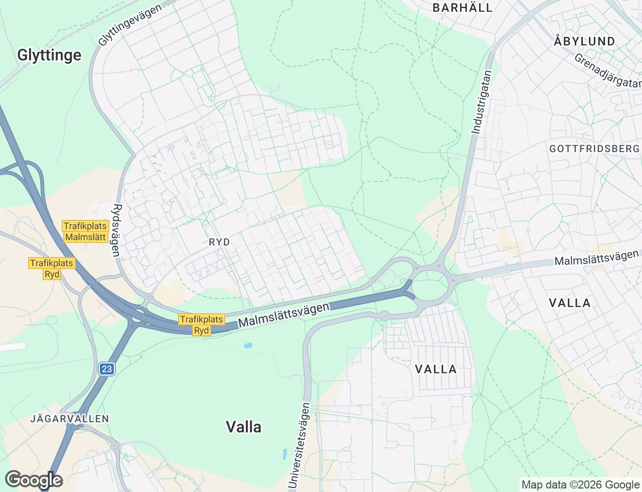 Karta över Rydsvägen 50A i 31 Linköping