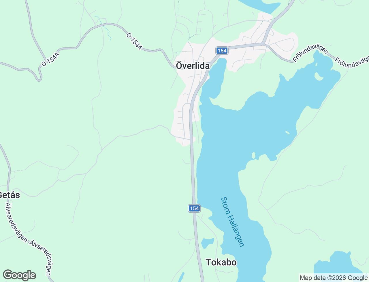 Karta över Fårhagsvägen 1C i 60 Överlida